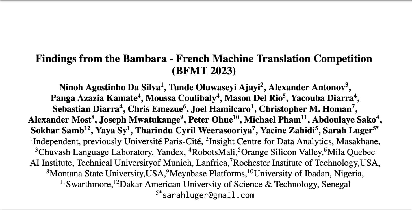 Image of Machine Translation Challenge - Research paper